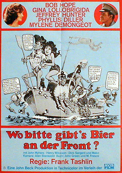 Wo bitte gibt's Bier an der Front?