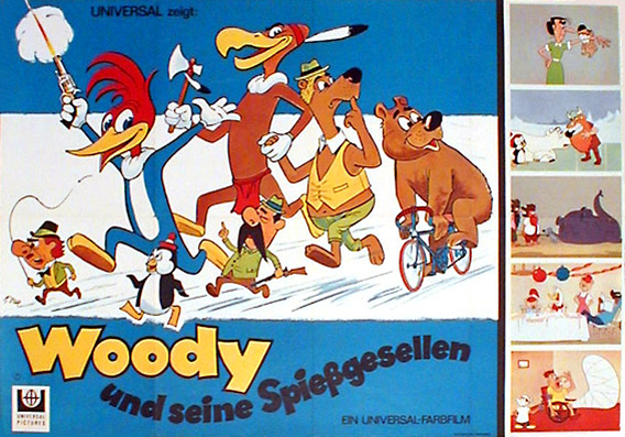 Woody Woodpecker Shorts