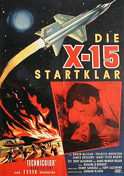 X-15 startklar, Die