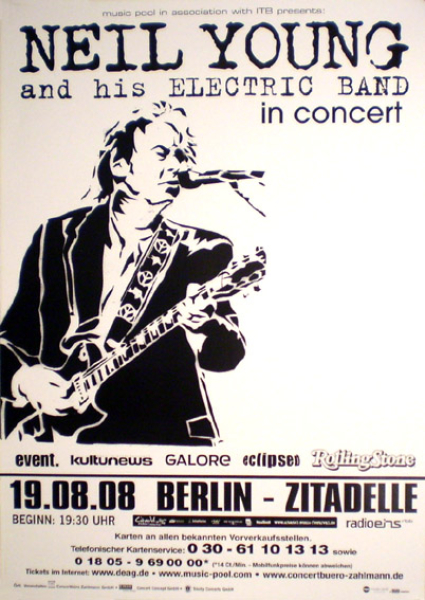 Neil Young 2008 Berlin